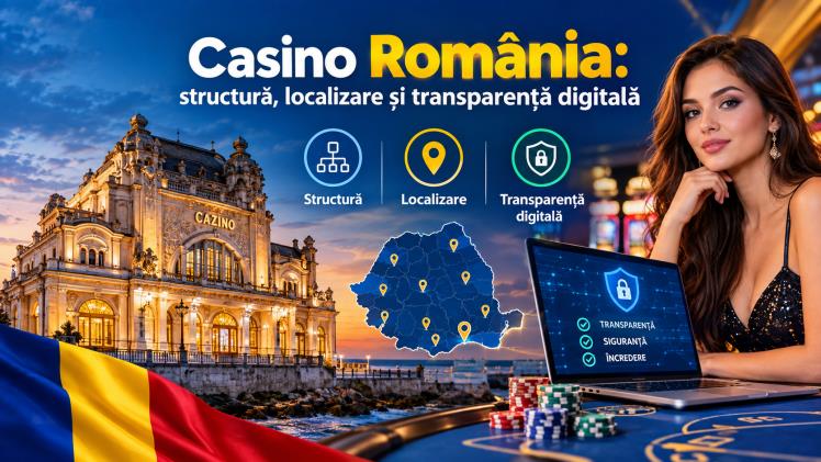 Casino România: structură, localizare și transparență digitală